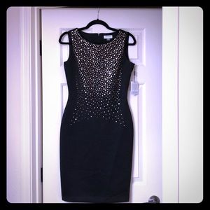 Calvin Klein Little Black Sheath Dress